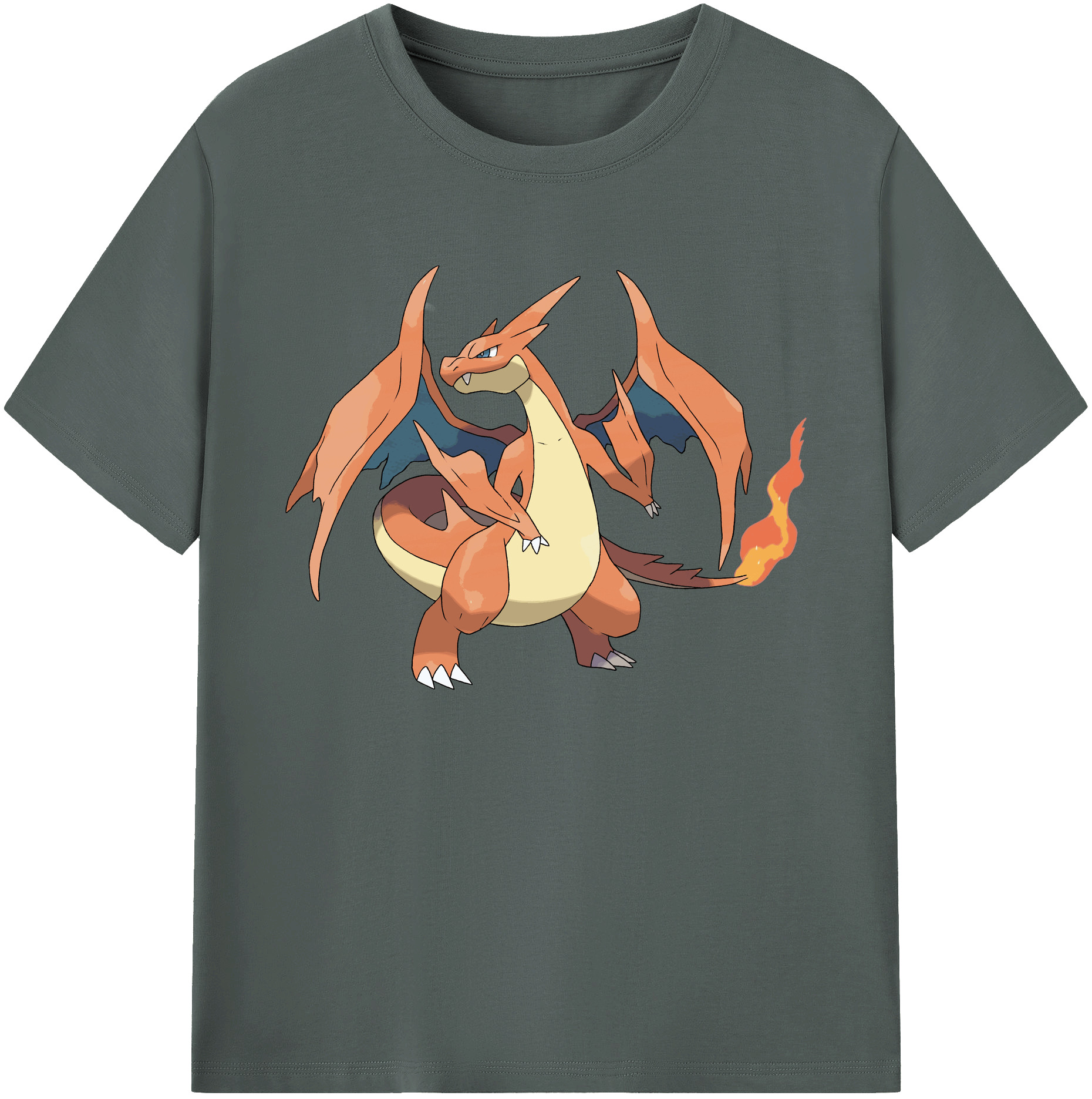 （画像用） ポケットモンスター Pokémon 綿100％ メンズ半袖Tシャツ｜肌触りやわらか＆通気性